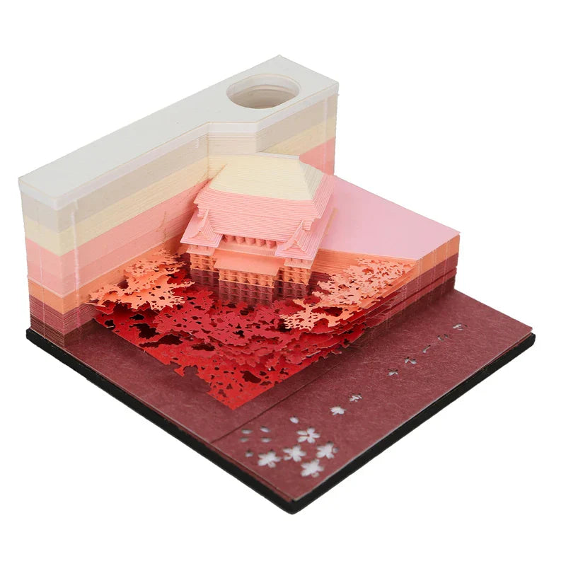 City Train Omoshiroi Block 3D Notepad