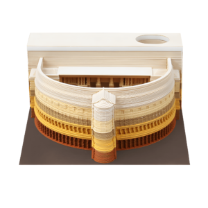Omoshiroi 3D Opera House Paper Block 