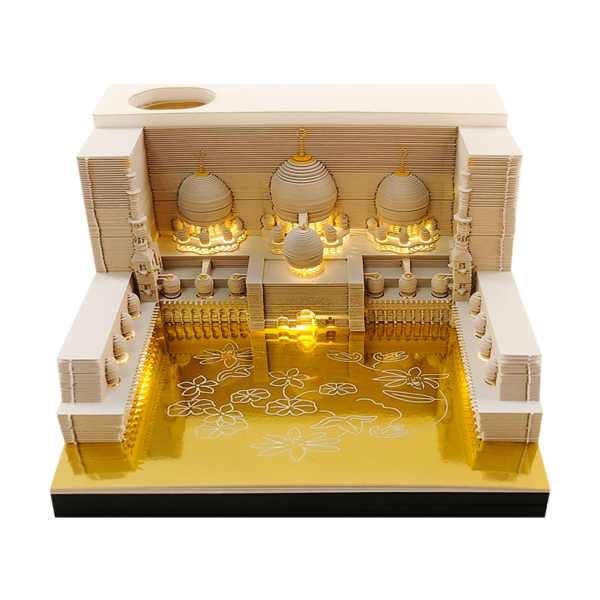 Mosque Omoshiroi Block 3D Memo Pad